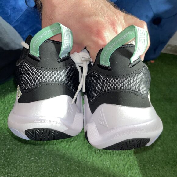 Nike Giannis Immortality 2 white/black barely volt DM0825 101 - Men's Size 11 - Picture 5 of 9